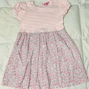 Bisby by Little English floral Rosie dress button back sz 7 EUC smoke free home